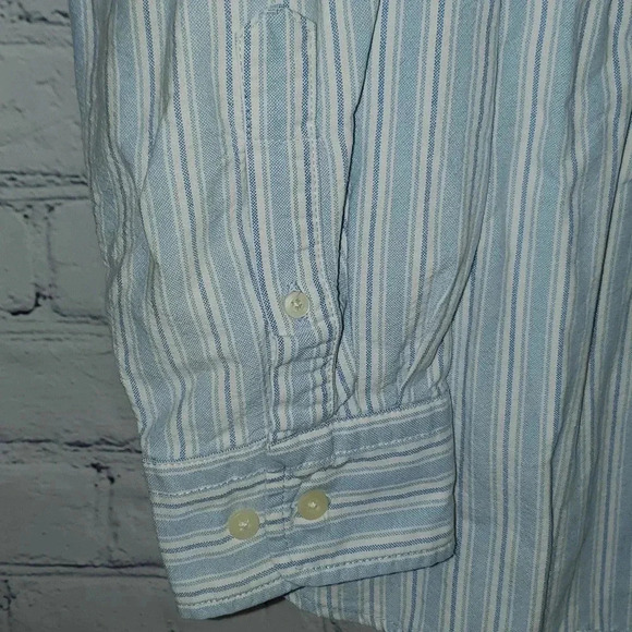 US Polo Assn Men's 100% Cotton Long Sleeve Button Down Shirt Size L - Picture 2 of 10